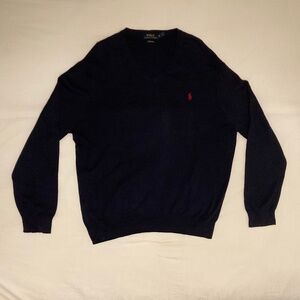 Polo Ralph Lauren pima cotton v neck sweater